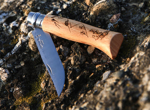 Opinel N°08 Engraved Knife