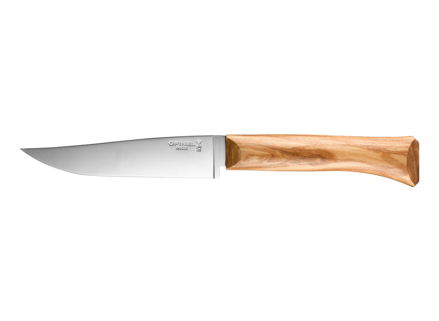 Opinel Olive Cheese Knife & Fork Set