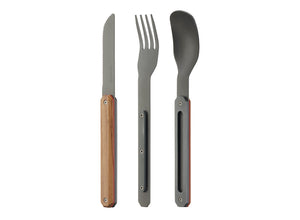 Akinod Straight Magnetic Cutlery (Grey Titanium Finish)